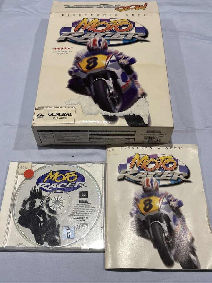 Moto Racer (PC CD) Big Box - Australian Classification - Image 3 of 4