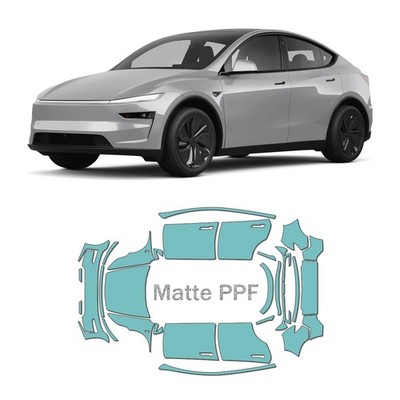 Tesla Model Y Juniper 2025 Matte PPF |Full Body| Paint Protection Film Pre-Cut