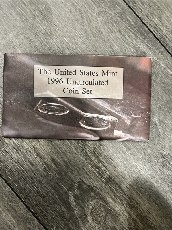 1996 US Mint Uncirculated Coin Set
