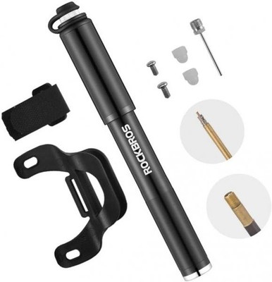 Rockbros Fahrrad Luftpumpe Rahmenpumpe für Presta und Schrader Ventil