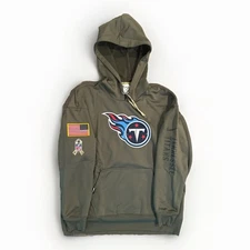 Tennessee Titans Nike NFL Therma FIT Hoodie Salute To Service Women's Medium