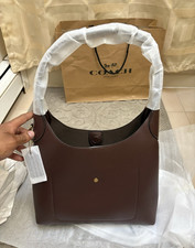 Coach Brown Medium Cary Shoulder Bag Snap Clo...