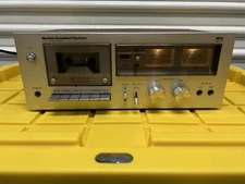 MCS Modular Component Systems Cassette Player/Recorder 683-3536 Needs Repair