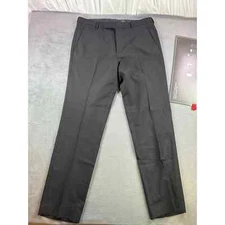 A.P.C. Pants Womens 42 Black Wool Mohair Blend Rue Madame Paris Lightweight