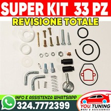 Kit Revisione 33pezzi per DELL'ORTO SHA 15.15 14.12 PIAGGIO MALAGUTI BENELLI 491