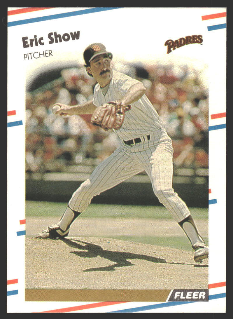 Eric Show #597 1988 Fleer San Diego Padres