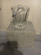 seau a glace en cristal de la moselle montbronn vintage