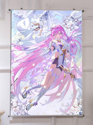 Honkai Impact 3rd Anime Elysia Poster 60*90cm HD Art Wall Scroll