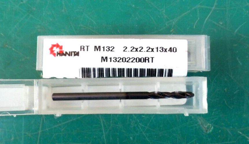 HANITA ITC 2.2MM SOLID CARBIDE DRILL M132