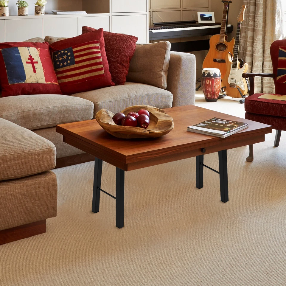 Patas de mesa de centro de hierro de 18"-40" pulgadas patas de escritorio de metal de alta resistencia muebles hágalo usted mismo Foto 2 de 4