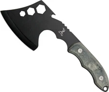 Elk Ridge Tactical Survivor Axe Hatchet Pakkawood Handles Wrench Cutouts 199