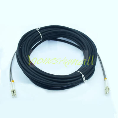 Outdoor Field Fiber Patch Cord 30M LC UPC to LC UPC MM Multi-Mode Duplex Cable