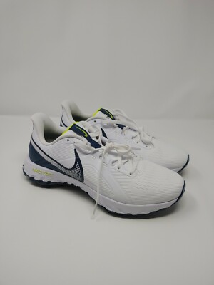 NEW Nike React Infinity Pro Golf White Navy Blue Mens Sz. 9 Ct6621-100