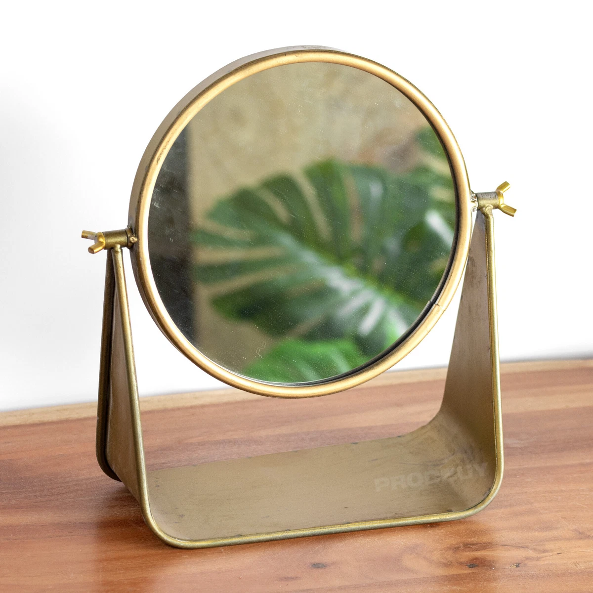 Industrial on sale table mirror