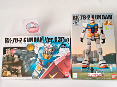 Gundam Plastic model RX-78-2 Gundam Ver.G30th & GREEN TOKYO GUNDAM 