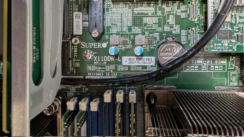 Supermicro 2U Server X11DDW-L 2x Gold 6152 2.1GHz 44-Cores | 256GB | S3108M - Picture 5 of 5