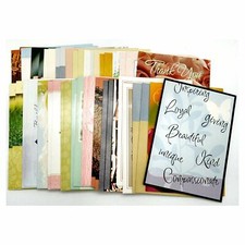 50 Assorted Everyday All Occasion 5 by 7 Greeting Cards with Envelopes