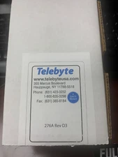 Telebyte Model 276A Optoverter RS-485 To Fiber Optic Converter new in box