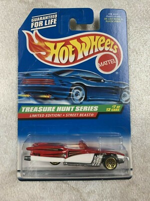 Vintage1997 Mattel Hot Wheels Treasure Hunt #7 Street Beast NOS MIP