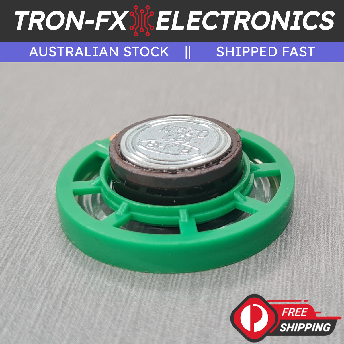 1PCS 16R 29MM Ultra Thin Green Horn Speaker 16 Ohm Watt