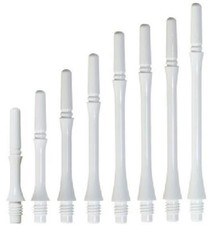 COSMO FIT SHAFT GEAR SLIM-LOCKED DART SHAFTS - WHITE - SET OF 3