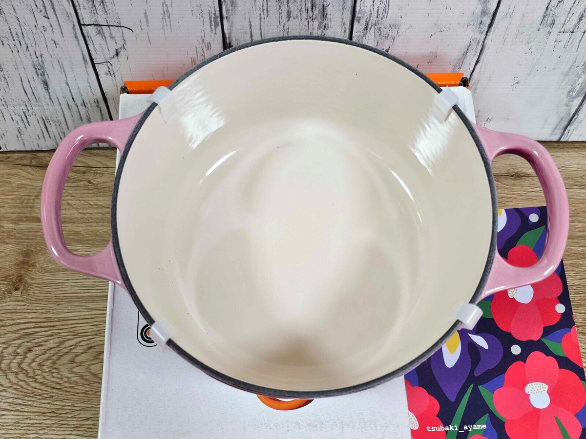 LE CREUSET Signature cocotte ronde 18cm 7in 2qt BERRY Copper Knob