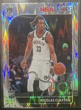 2019-20 Nicolas Claxton Premium Stock Silver Flash Rookie No.241 (RC)