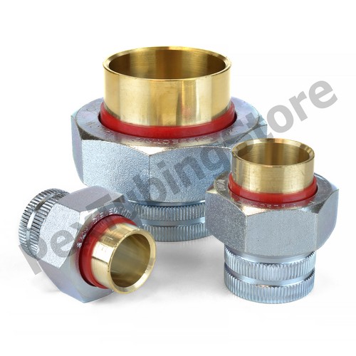 LEAD-FREE Dielectric Union, FNPT x Sweat in 1/2", 3/4", 1", 1-1/4", 1-1/2" or 2"