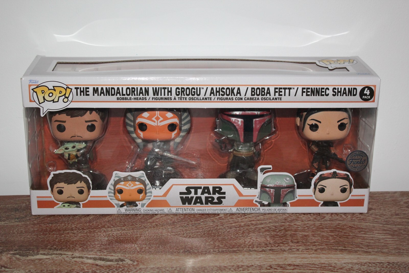 Funko Pop Star Wars figurines de collection en vinyle supérieur lot de 4
