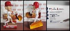 Mike Trout FOCO 2020 Bobblehead On Fire Los Angeles Angels Rare Ltd /221 No Box