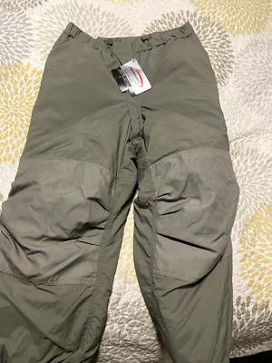 USGI Extreme Cold Weather Trousers Primaloft Level 7 Gen III NWOT Medium Long