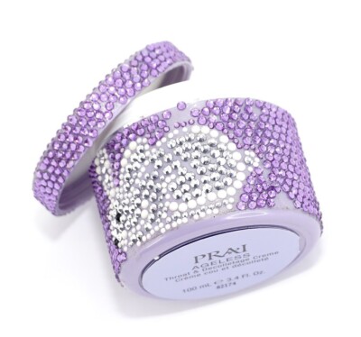 Prai Ageless Throat & Decolletage Creme 3.4oz. [NWOB Sealed] *Rhinestone Jar*