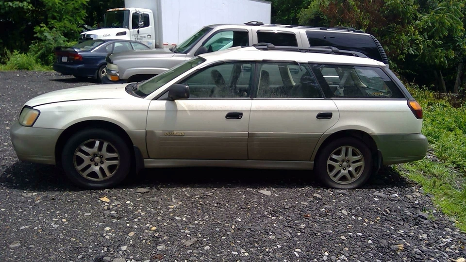 Subaru Outback 03-06 2000-2004 Subaru Baja calentador aire acondicionado motor OEM 72223AE000 Foto 3 de 4