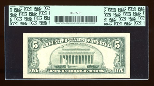 DBR 1969-C $5 FRN Philadelphia Fr. 1972-C PCGS 25 Serial C29696693B - Picture 2 of 2