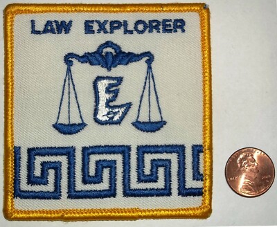 BSA OA INSIGNIA  POSITION PATCH PUT POSITION HERE LAW EXPLORER MINT CONDITION