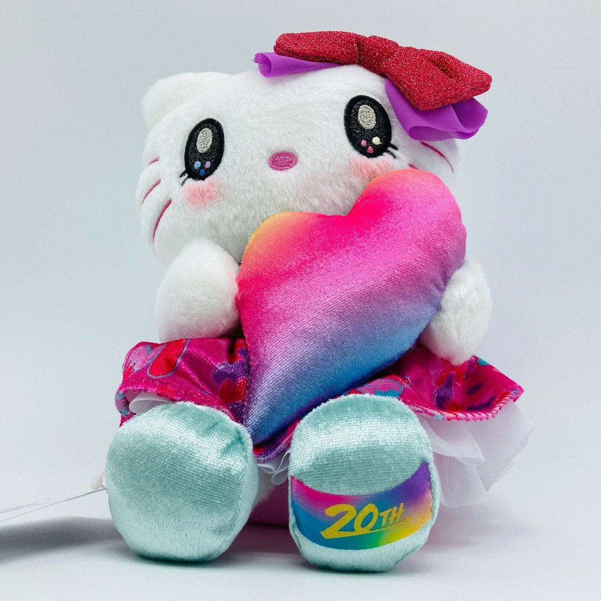 Hello Kitty Plush Doll UNIVERSAL STUDIOS JAPAN 20th Anniversary