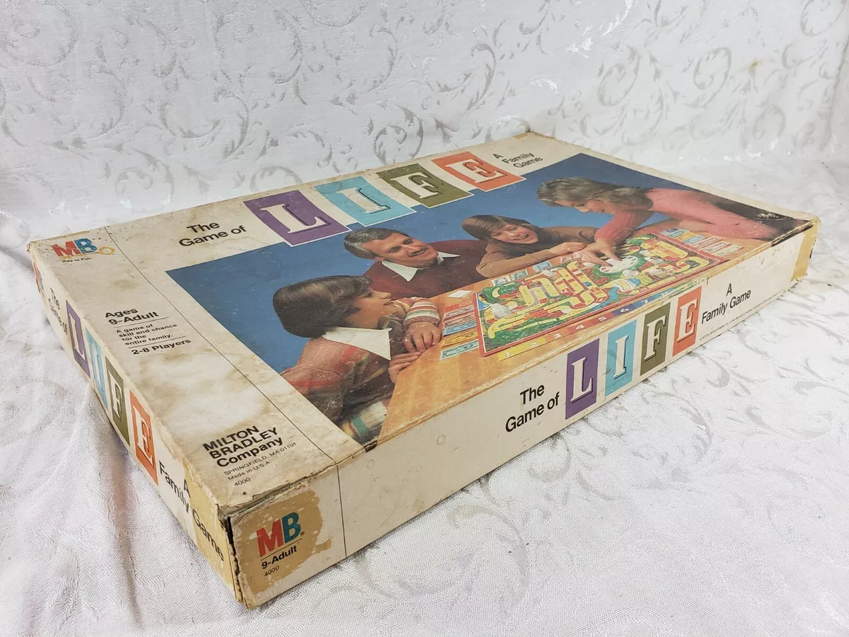 Vintage The Game of Life Family Board Game 1979 Milton Bradley