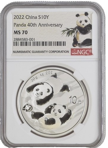 2013 China Panda S10Y Early Releases 1 oz. Silver Coin NGC MS69 | eBay