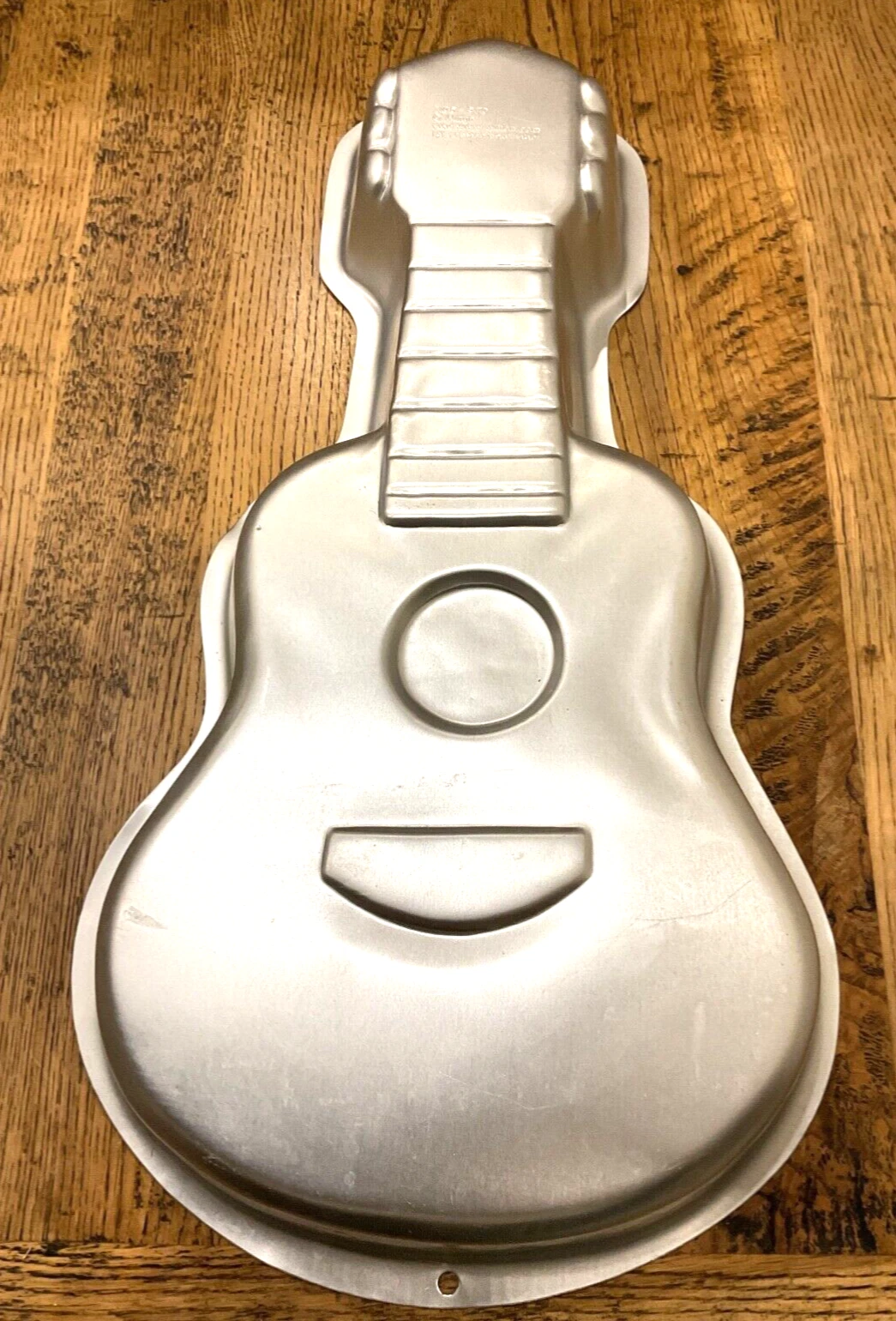 Vintage WILTON Acoustic Guitar Cake Pan Tin Mold Baking Tray Birthday Party