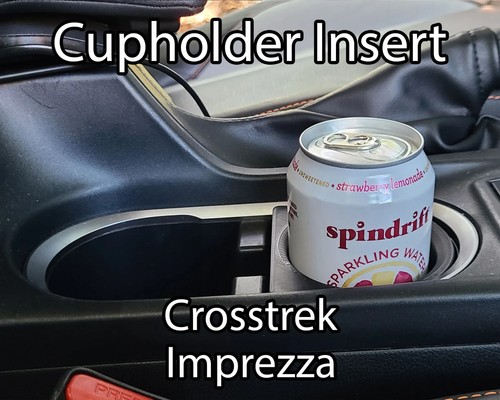 2018-2023 Subaru Crosstrek/Impreza Small Cup Holder Insert, Fits Standard Cans / - 第 1/5 張圖片