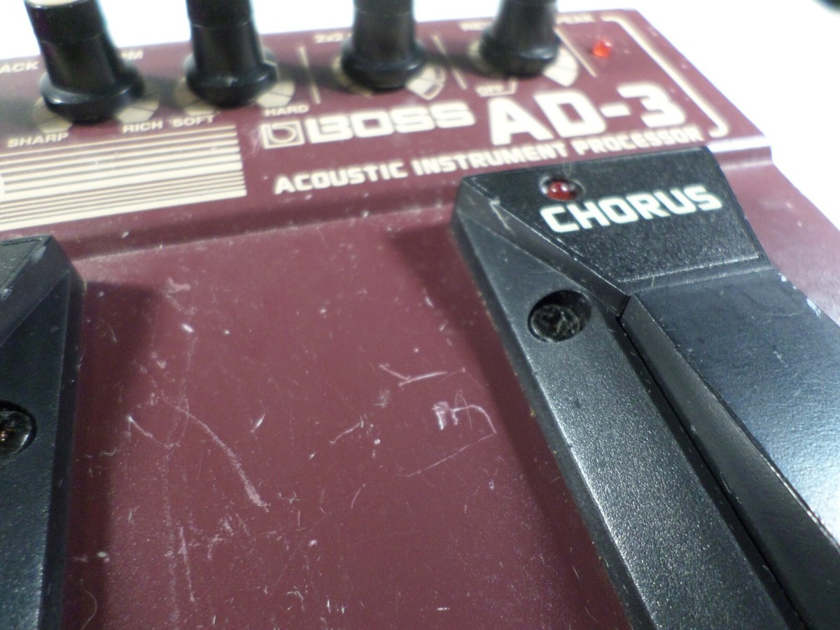 Boss AD-3 Acoustic Instrument Processor effects fx pedal