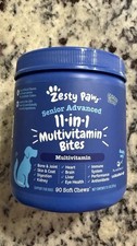 Zesty Paws Advanced Multivitamin Chew Snacks, 11 in 1