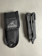 Gerber MP600 Black Oxide Multi-Tool Needle Nose Pliers Carbide Cutters