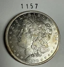 1880 O Micro O Morgan Silver Dollar US $1 90% Silver Coin Uncirculated