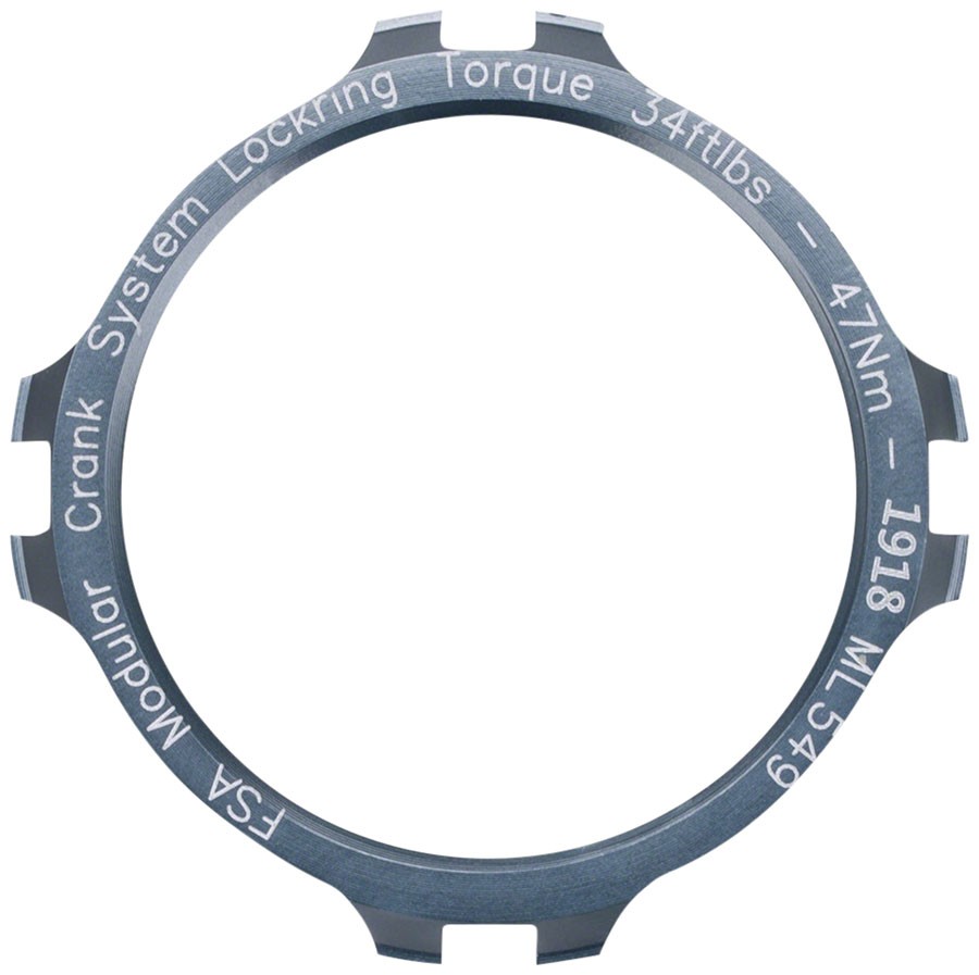 FSA Modular Crank Lockring for FSA Cranks - Durable Steel, P