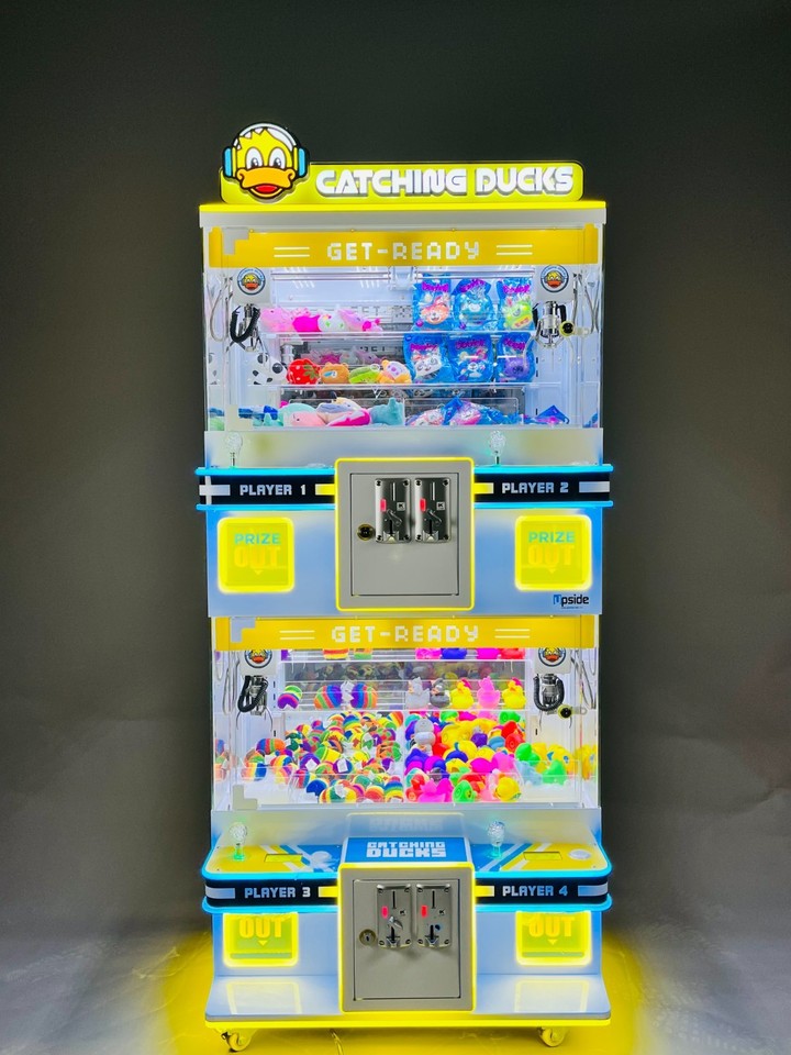4 Player Catching Duck Claw Machine | eBay