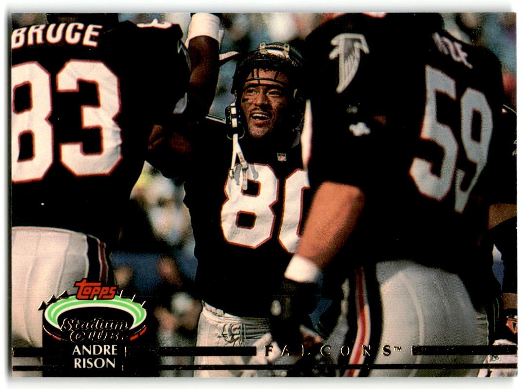1992 Stadium Club #65 Andre Rison Atlanta Falcons