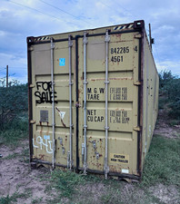 Used 40 ft high-cube Steel Shipping Container 