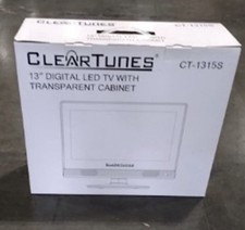 Clear Tunes CT-1315S Translucent 13" Digital LED Prison/Jail TV