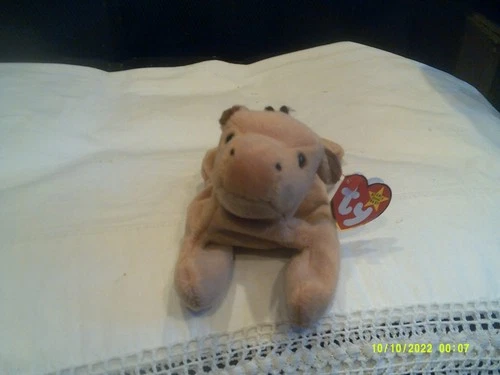 Vtg. Ty Beanie Baby-Derby the Horse-sty 4008  DOB 9/16/1995-org tags